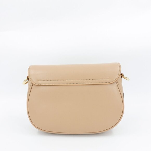 Marc Jacobs The Messenger Saddle Bag Medium In Leather Camel Cream OS - Picture 6 of 16